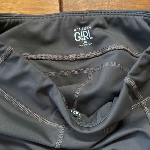 Athleta Girl Size 12 Dark Brown Leggings (std length) - Picture 3 of 4